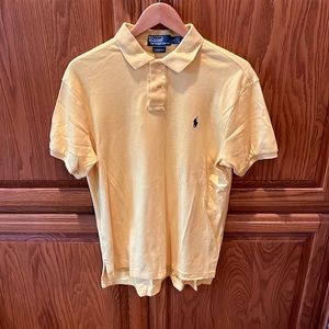 Yellow Short Sleeve Men’s Polo